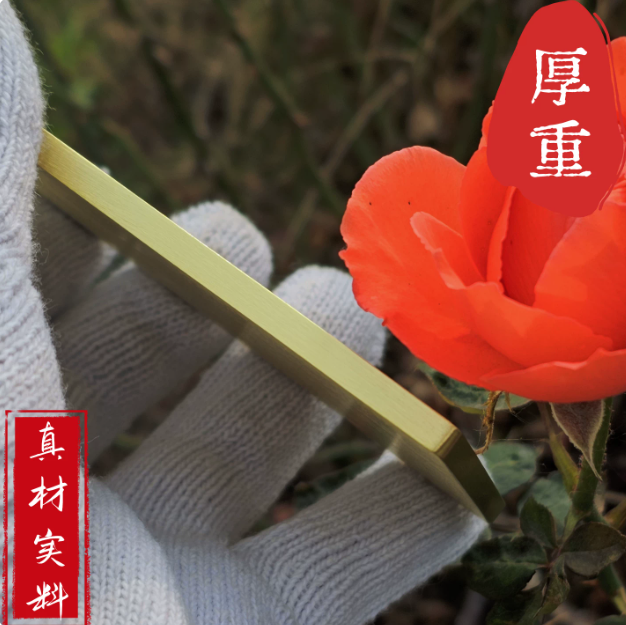 純黃銅 天官賜福門對門牌匾 加厚刻字可客製化電梯掛飾橫批裝飾擺件 详情图